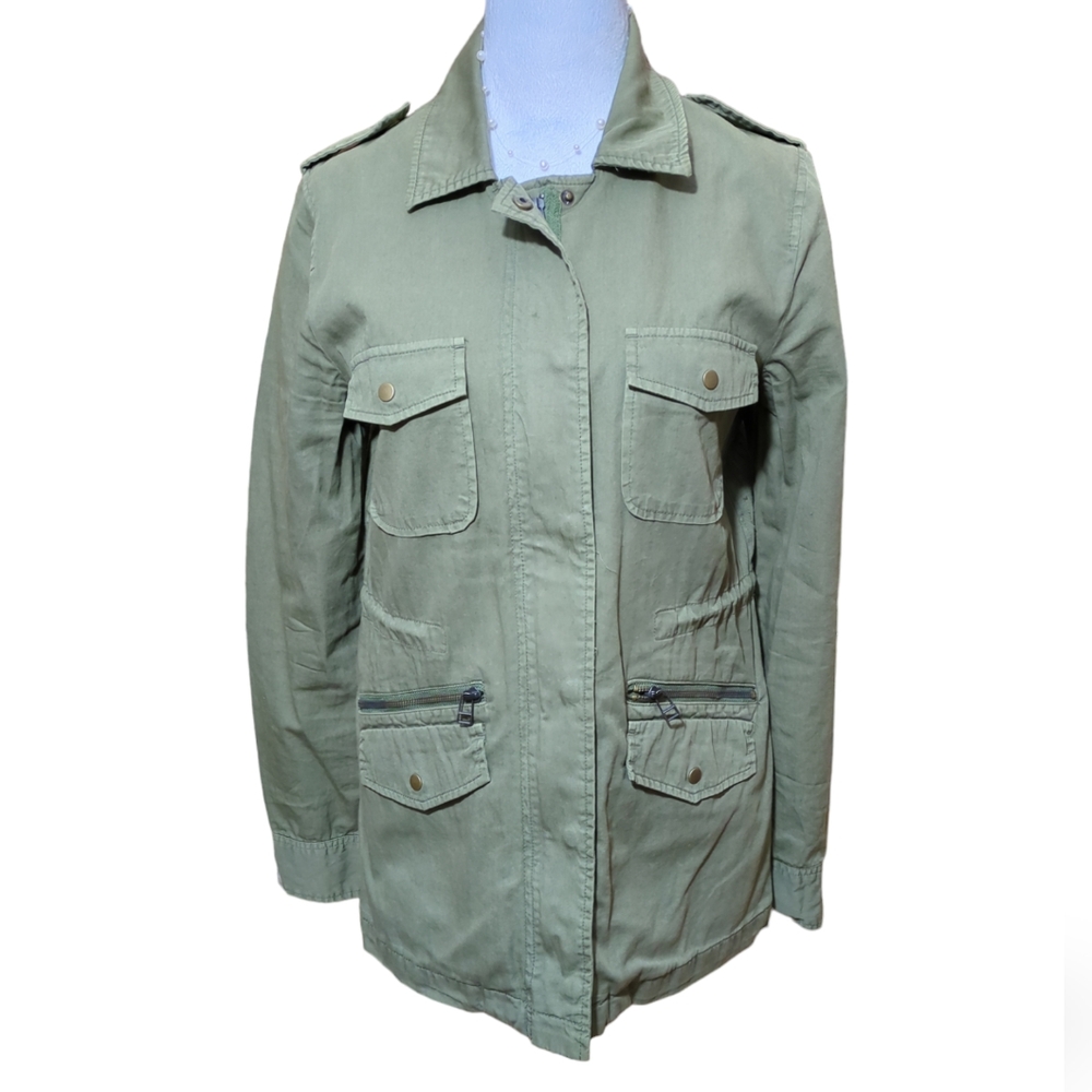Lily Aldridge for velvet Jacket size P color Green
